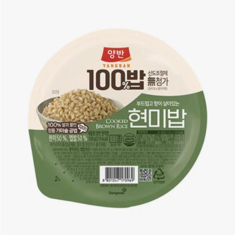 동원 양반 현미밥 130g x 24개
