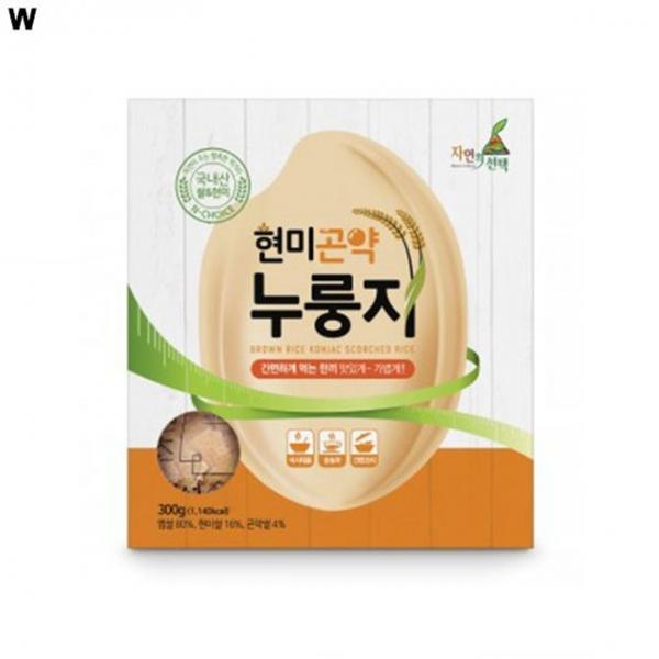 현미곤약 누룽지 300g