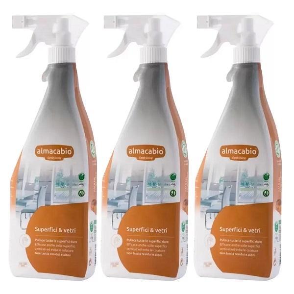 알마카비오 다목적 세정제 레몬향750ml x3 찌든때제거