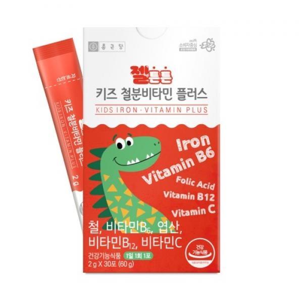 젤튼튼 키즈 철분비타민 플러스 2g x 30포