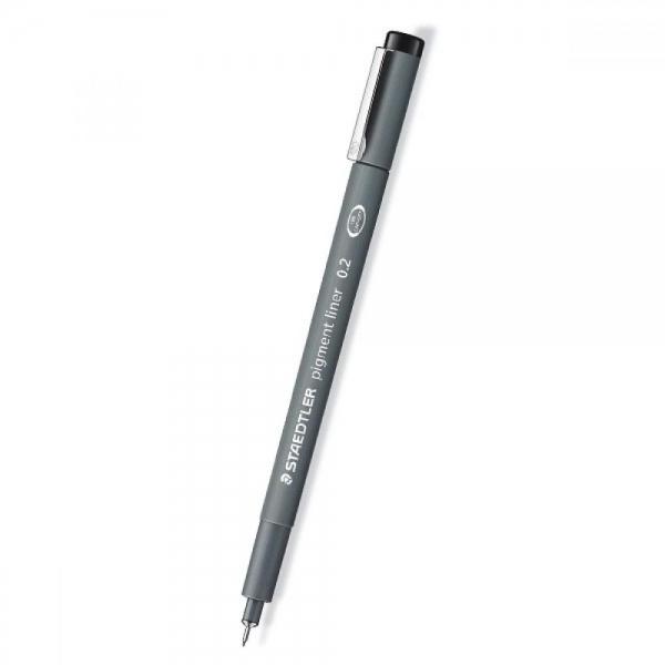 스테들러 308-02-9 피그먼트라이너 흑색 0.2mm
