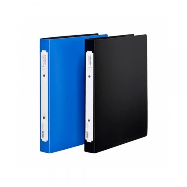 f20 48459 문화 PP 2공 O링 바인더 B440-72 청색 폭3cm 홀간격8cm 1개 1개입
