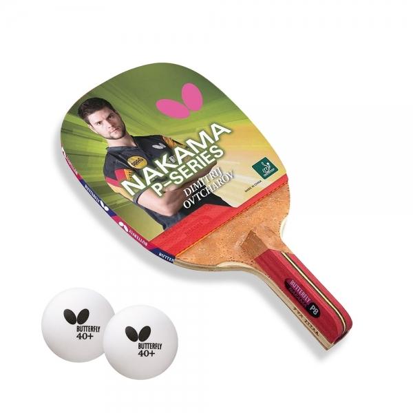 스타스포츠 탁구라켓 버터플라이 탁구라켓세트 (NAKAMA-P8)