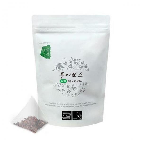 산해랑 단일차 루이보스 티백 1g x 20개