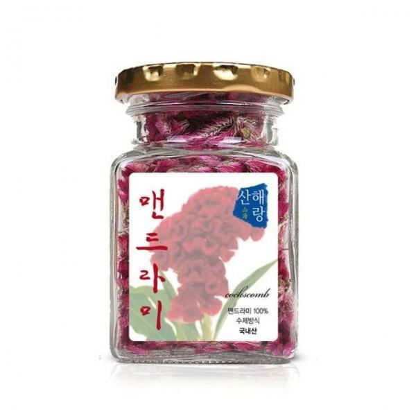 산해랑 국내산 맨드라미꽃차 15g