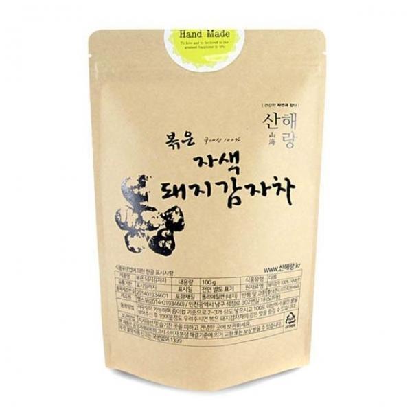 국내산 수제 프리미엄 볶은 자색돼지감자차 100g