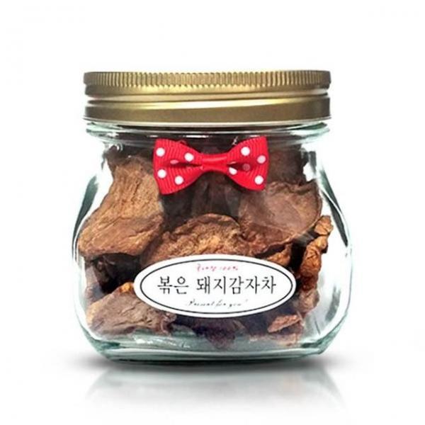 명품 돼지감자차 100g (답례품/유리병)