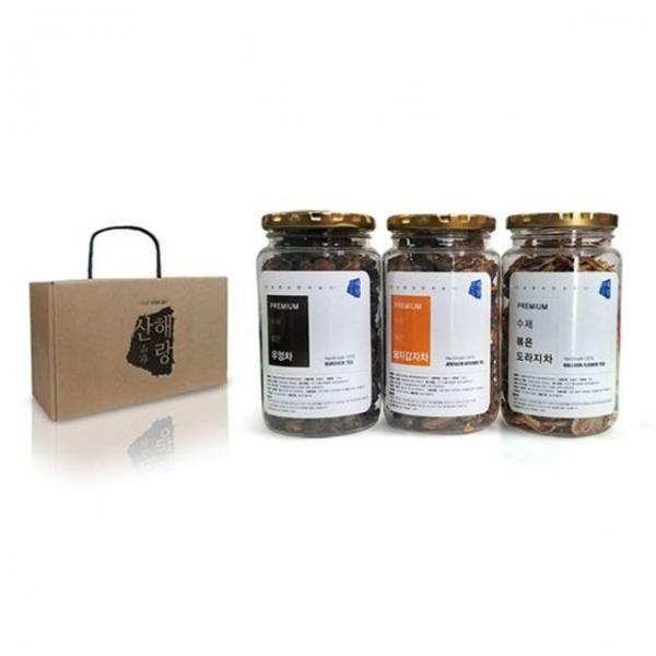 선물셋트 볶은차3종