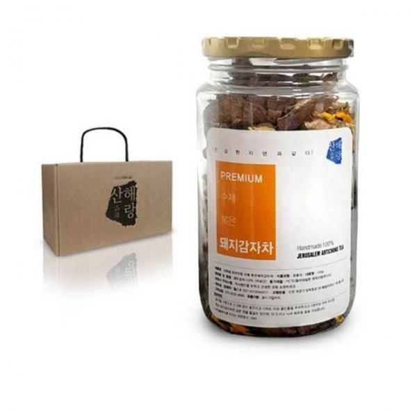 국내산 볶은 수제 돼지감차 (160g)
