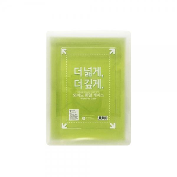 f20 116528 문화 와이드 화일케이스L (대) F991-7 A4 클립보드 수납가능 1개 1개입