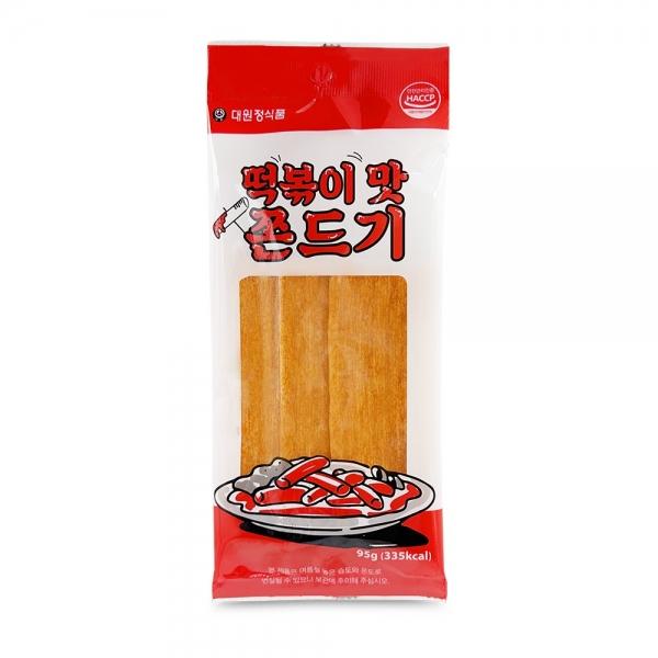 (세일) 대원정식품 떡볶이맛 쫀드기 95g 소비기한 26.06.29