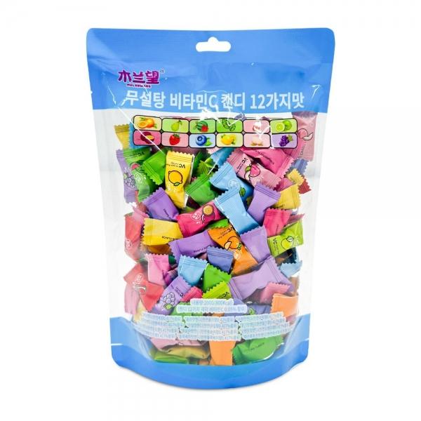 무설탕 비타민C 캔디 12가지맛 200g