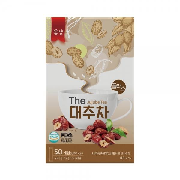 꽃샘  더플러스 대추차 50T
