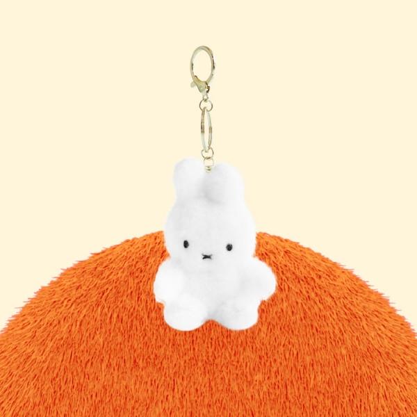 미피 SITTING 크리미 키링 13cm_화이트