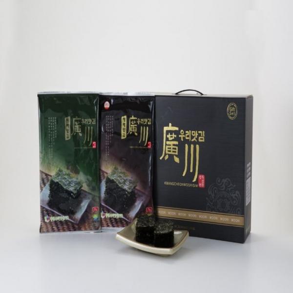 광천우리맛김 조미김 전장김 20봉 명절선물세트