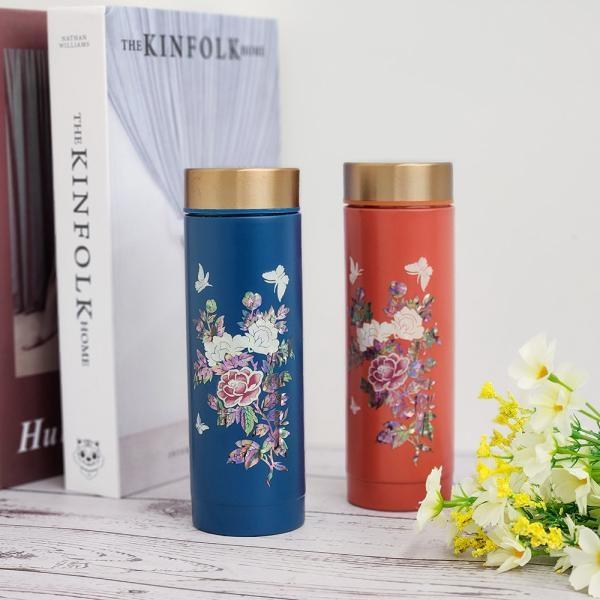 채화목단 자개텀블러 330ml
