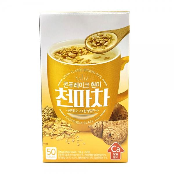 담터 평중 콘푸레이크 현미 천마차 18g 50스틱
