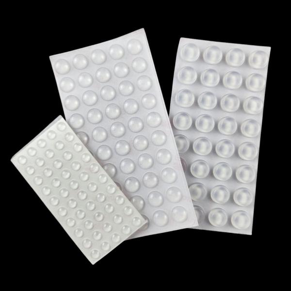 미끄럼방지 실리콘 고무 쿠션 유리 도트 범폰 스티커