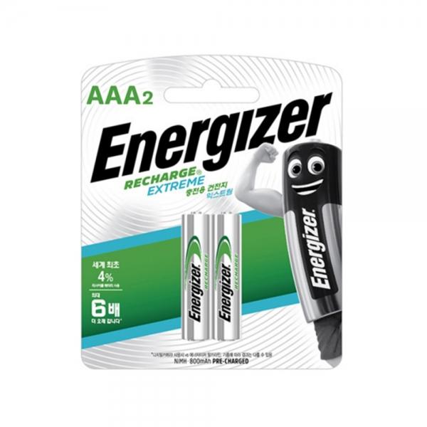 f20 74303 에너자이저 충전건전지 AAA Ni-MH 800mah 2개입 1조 1개입