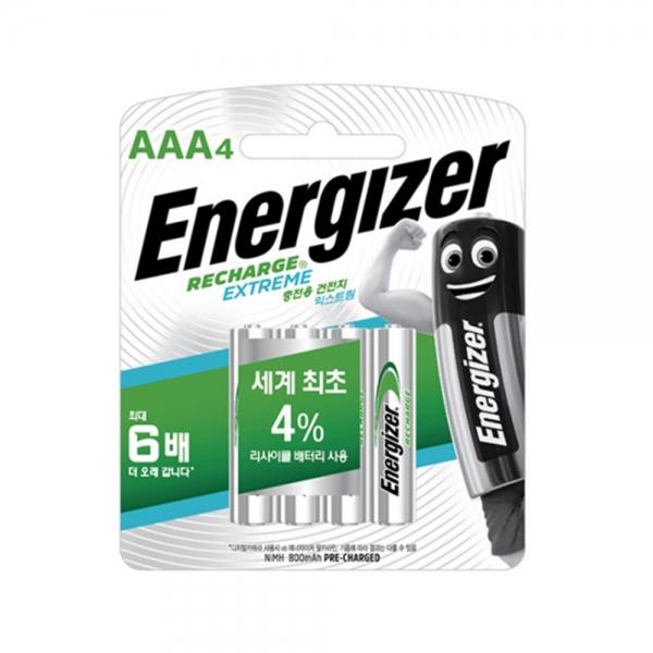 f20 75175 에너자이저 충전건전지 AAA Ni-MH 800mAh 4개입 1조 1개입