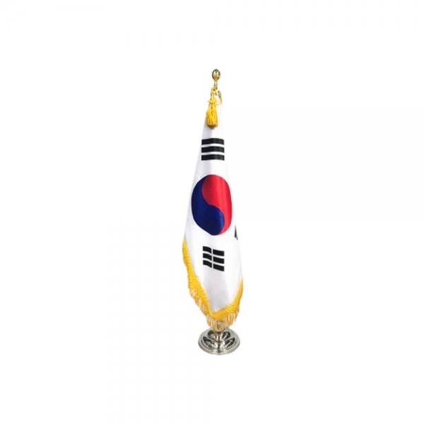 f20 157446 태극기 정기세트 본염(원형받침) 90x135cm 1개 1개입