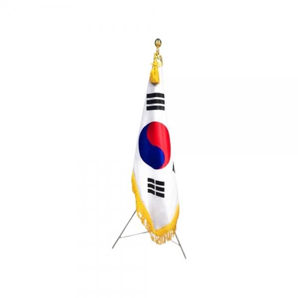 f20 90021 태극기 정기세트 본염(삼각대받침) 90x135cm 1개 1개입