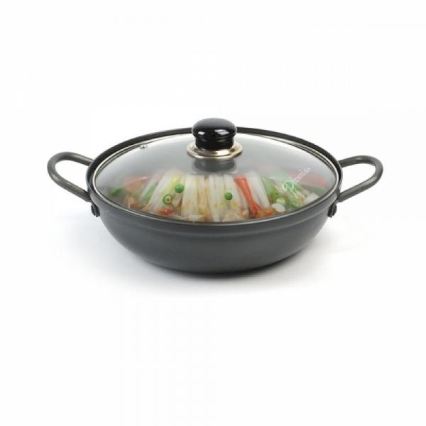 업소용 높은 복전골냄비 양수냄비(뚜껑포함)