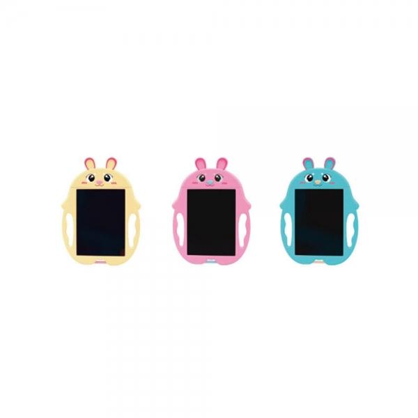 f20 152220 LCD 드로잉보드 LB-005 (핑크토끼노랑토끼파랑토끼) 20x29cm 1개 1개입