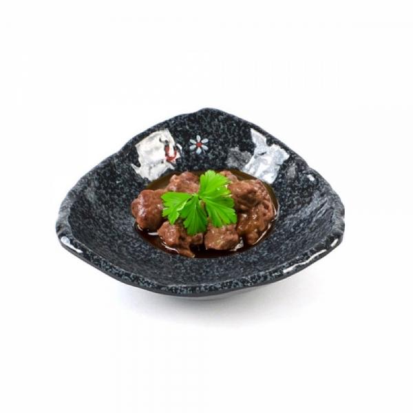 단풍 멜라민 유광 삼각접시