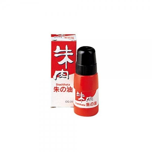 f20 72213 사치하타 스탬프형 인유 OG-20 적색 20ml 1개 1개입