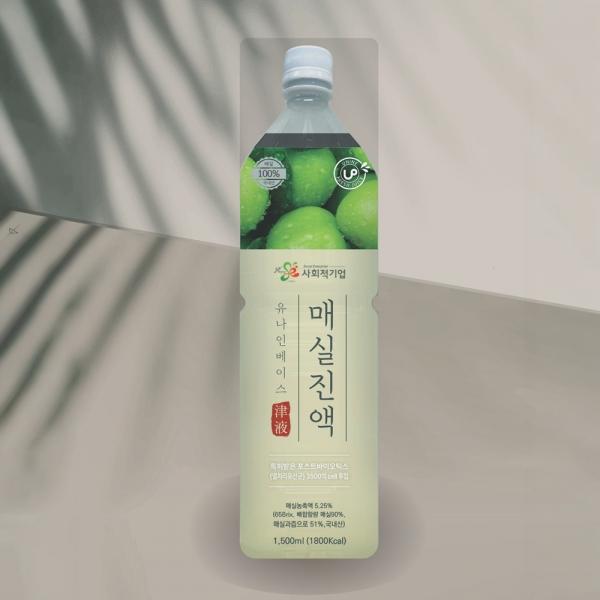 유나인 매실진액 1.5L*8개