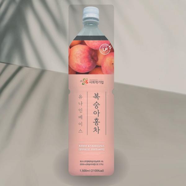 유나인 복숭아홍차 1.5L*8개