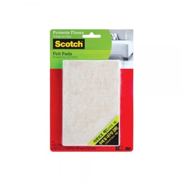 f20 89245 3M 스카치 마루보호패드 SP840 (사각,대) 10x15cm 1개 1개입
