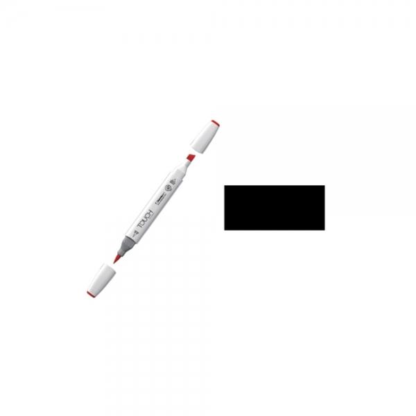 f20 86258 신한 터치 트윈 브러쉬 마카 120 블랙 1개 1개입