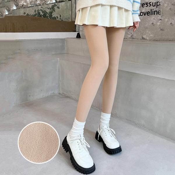 기모 팬티 스타킹 여자 유발 타이즈 융털 보온 겨울 보정 압박 레깅스