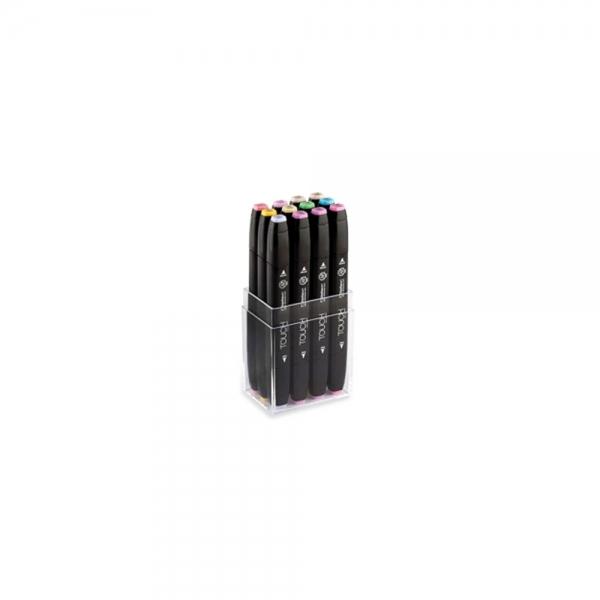 f20 52381 신한 뉴터치트윈마카 12색 파스텔칼라(pastel color) 1갑 1개입