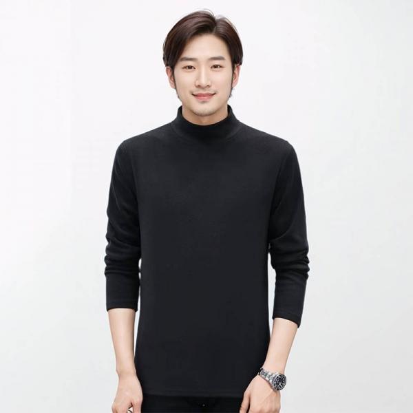 2중 기모 남자 목티 발열기모 폴라티