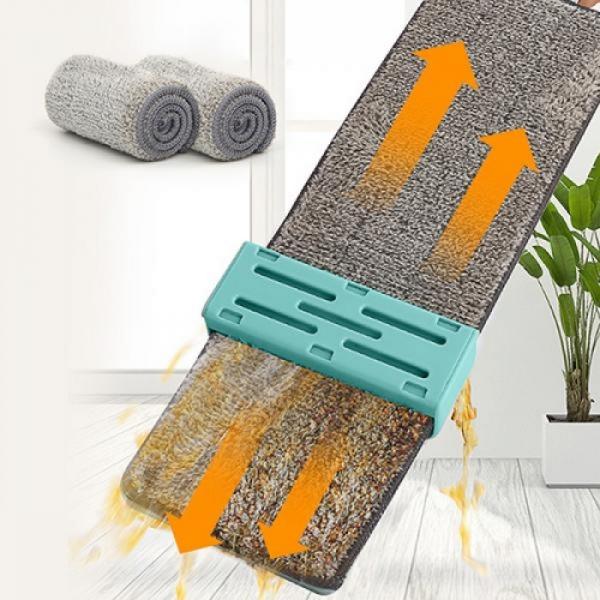 자동세척 밀대걸레 극세사 물걸레 청소 막대 바닥 봉