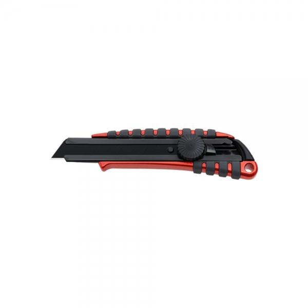 f20 131467 NT커터 흑날 나사잠금식형 대형 커터칼 적색바디 PMGL-EVO1 칼날:BL-51P 18mm 1개 1개입
