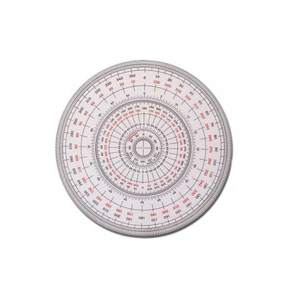 f20 2156 아톰 전원분도기 360도 18CM 1개 1개입