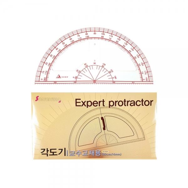 f20 49119 송화 교수용 분도기 60cm SH-K501 두께 3.8mm손잡이 1개 1개입