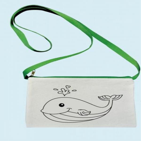 두두엠 컬러링 크로스백 마카세트 -고래