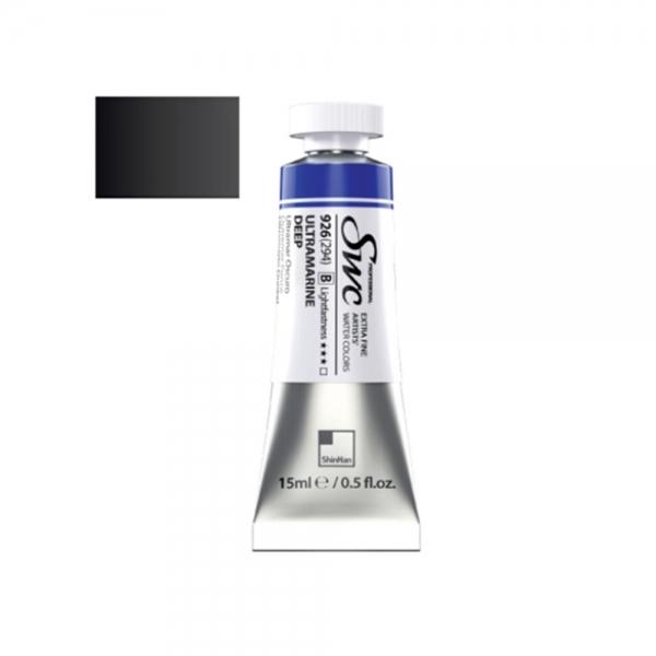 f20 126122 신한 수채화물감 SWC A 15ml 981(338) 전문가용 1갑 3개입