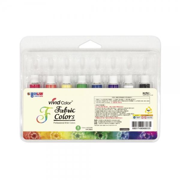 f20 51480 종이나라 비비드 염색물감 8색 7.5mL 1세트 1개입