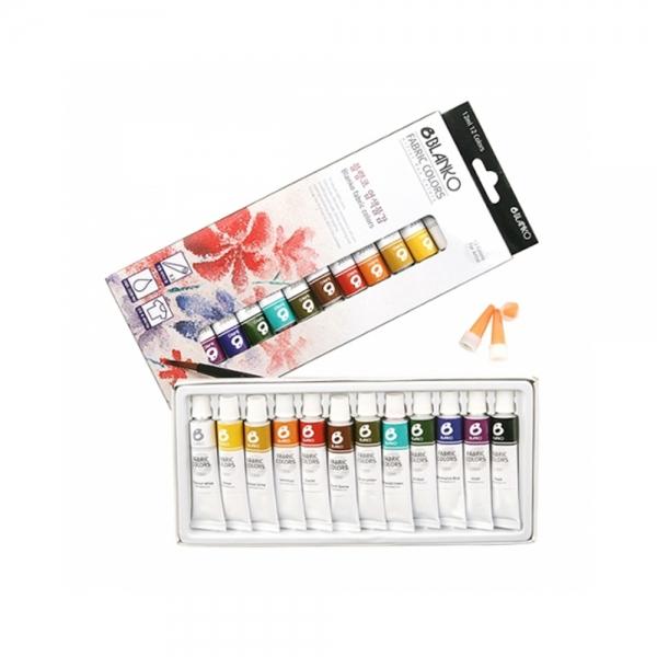 f20 29931 블랭코 염색물감 12색 12ml BFP-002 1세트 1개입