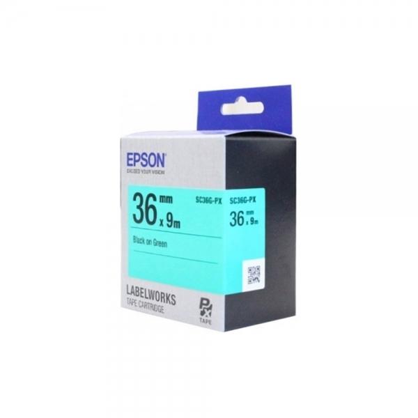 f20 92974 엡손 라벨테이프 SC36G-PX 녹색 1개 1개입