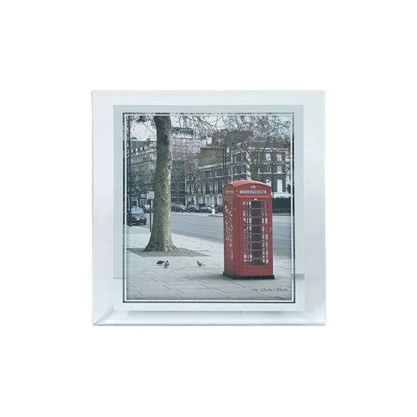 f20 79513 대상 크리스탈 유리액자 6x8인치 15x20cm 15x20 1개 1개입