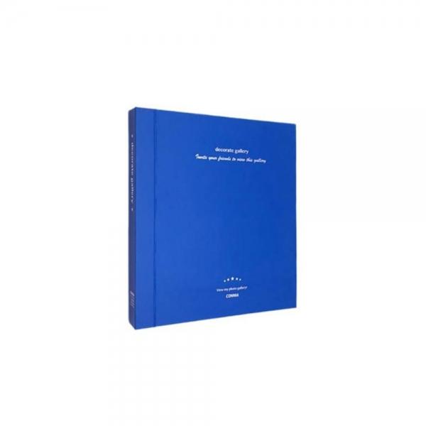 f20 162249 코니아 접착식 앨범 20매 블루 CA2500 245x255mm 1개 1개입