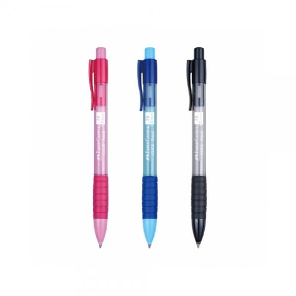 f20 87955 파버카스텔 클릭펜슬1328 샤프 2.0mm 블랙 13 28 10-99 1개 1개입