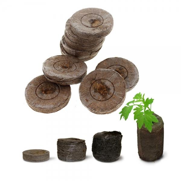 지피펠렛 씨앗재배 무균육모 피트펠렛 44mm(대)